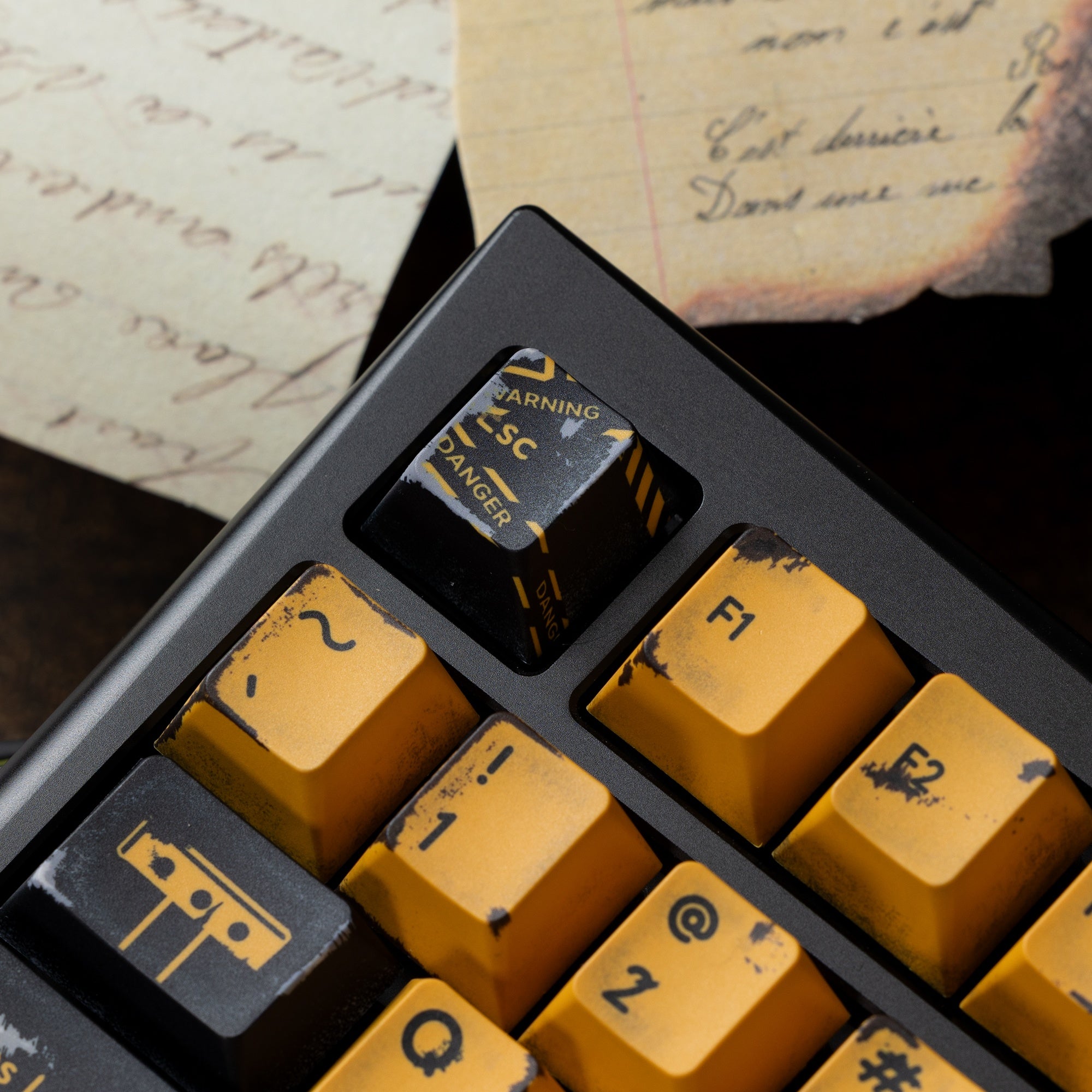 Tutkeys & PBTfans Erosion Dye Sub Cherry Profile Keycaps
