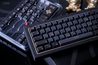 80Retros PS1994 Keycaps Black and Gold – Cherry Profile All in One Set