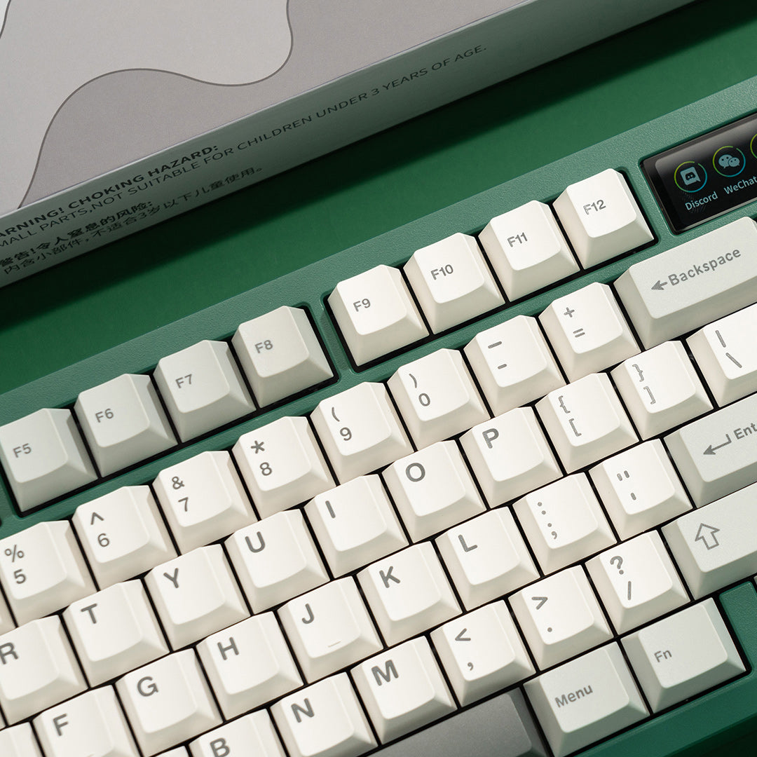 WS Gray Skies Keycaps Doubleshot PBT Cherry Profile