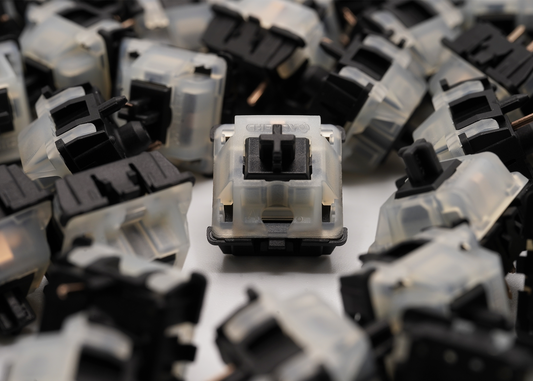 Cherry MX Black Clear-Top "Nixie" Linear Switches