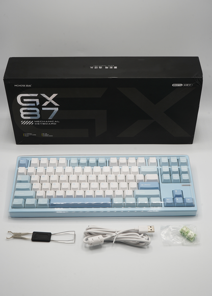 MCHOSE GX87 Aluminum Custom Mechanical Keyboard