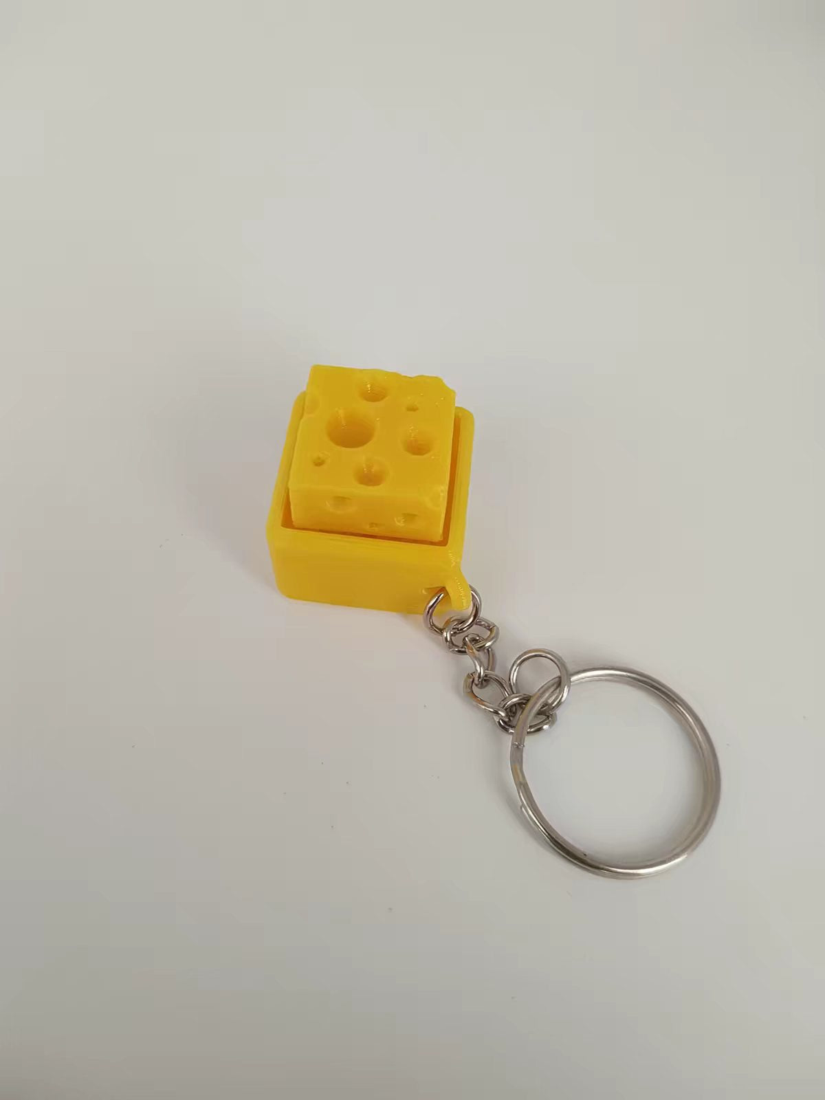 Cheese Keychain Fidget Keychain