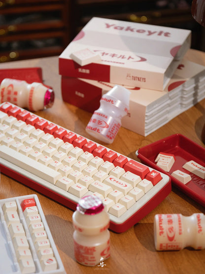 Tutkeys Yakeylt Keycaps - PBT Dye-Sub Keycap Cherry Profile Keycap Set
