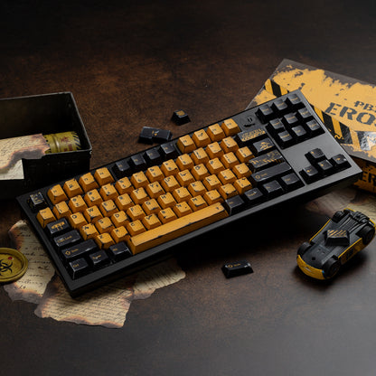 Tutkeys & PBTfans Erosion Dye Sub Cherry Profile Keycaps