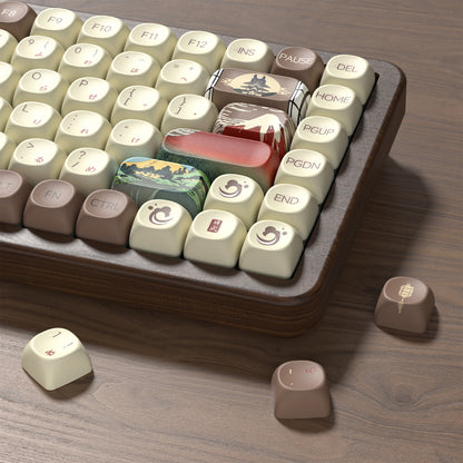 Womier WD75 V2 75% Wireless Wooden Keyboard