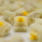 Gateron Cap V2 Milky Yellow Linear Switches