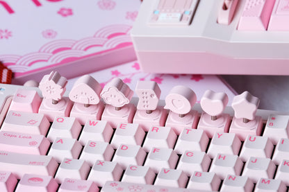 80Retros Blush Artisan Keycap