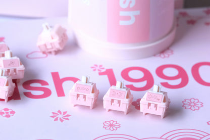 HMX x 80Retros Blush Charm HE Magnetic Linear Switches (10PCS)