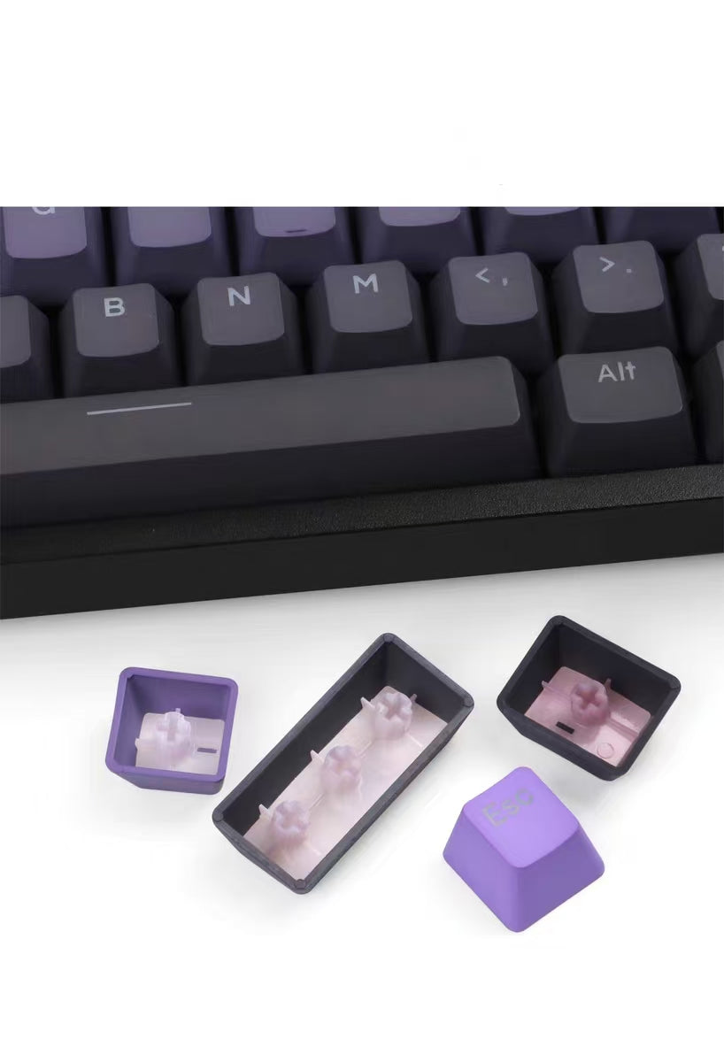 JKDK Purple Phantasy OEM PBT Keycap Set