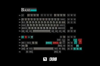 Keykobo Dolch ABS Double-shot Keycap Set