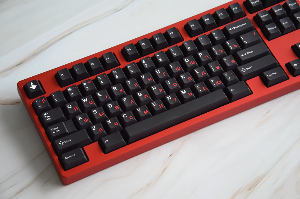 JKDK WOB Cherry Profile Dye-Sub PBT Keycap Set – LumeKeebs