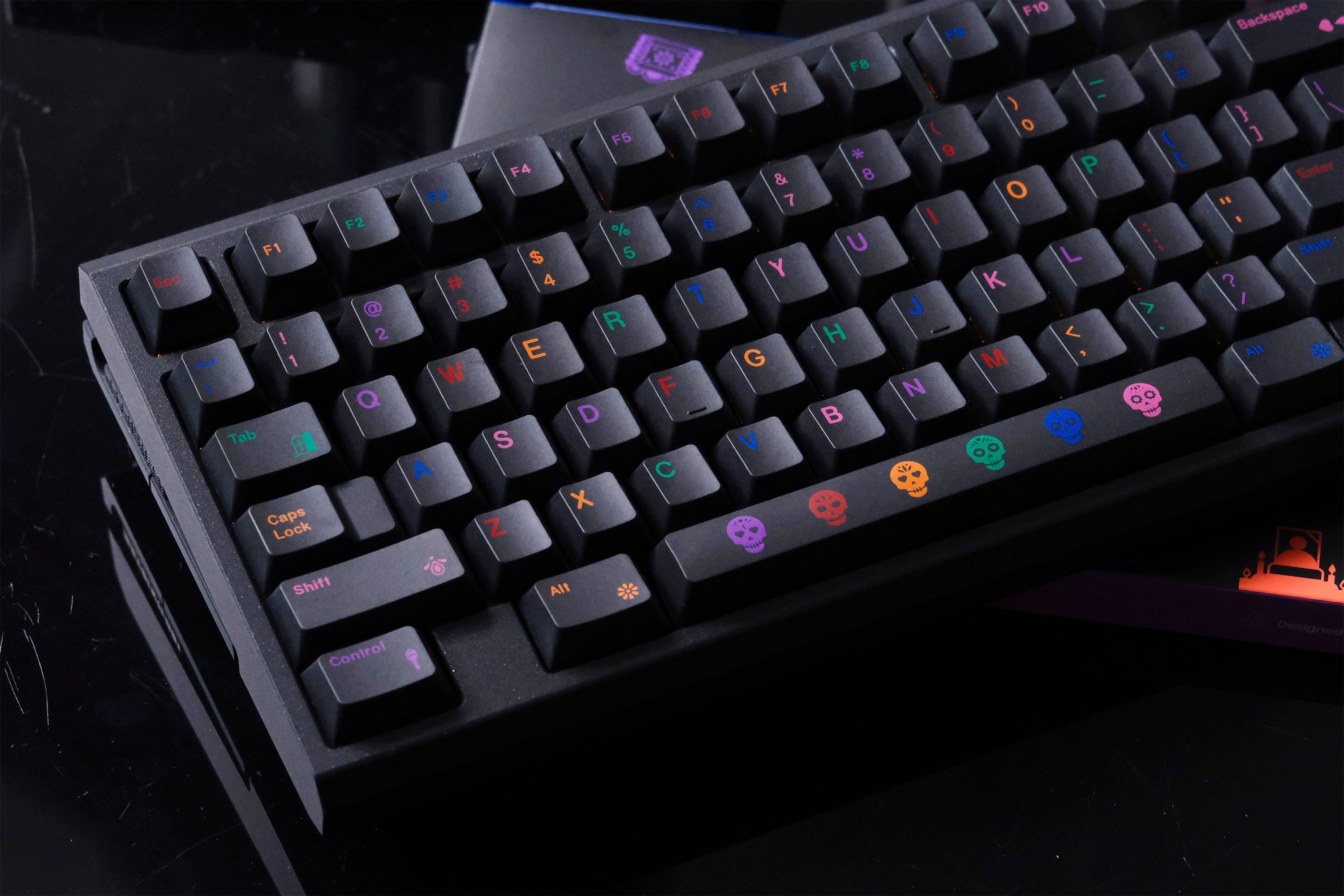 80Retros Day of the Dead Cherry Profile Keycap Sets