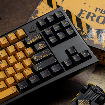 Tutkeys & PBTfans Erosion Dye Sub Cherry Profile Keycaps