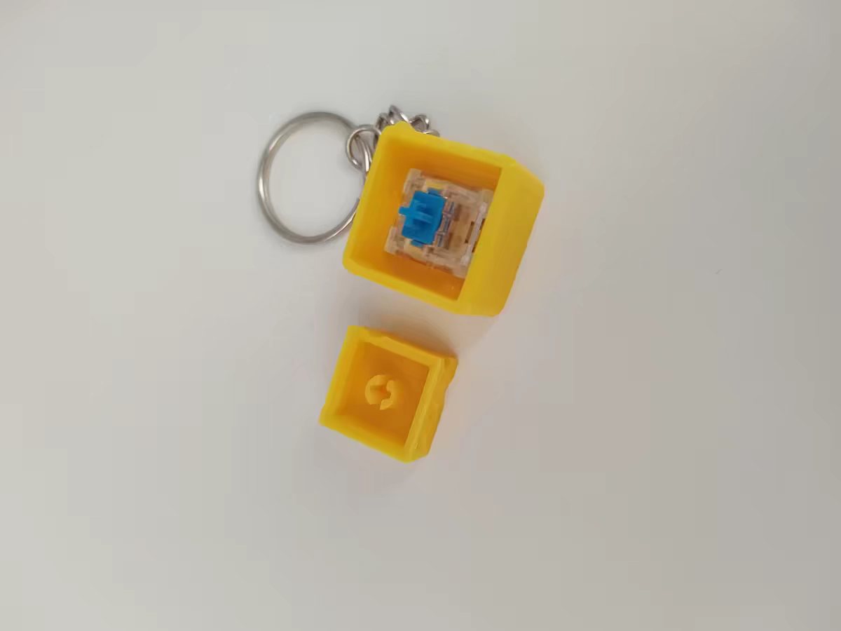 Cheese Keychain Fidget Keychain