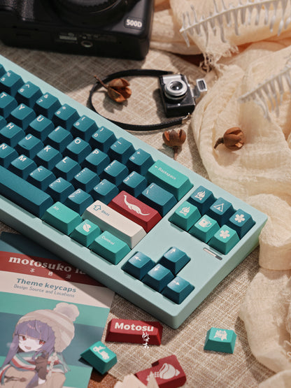 Keykobo Motosu Lake ABS Double-shot Keycap Set