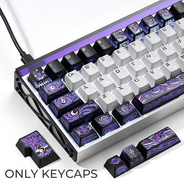 XVX Pandora Cherry Profile PBT+PC 133-Key Keycap Set