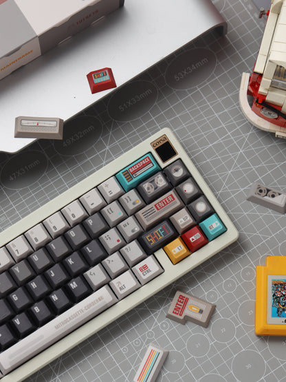 Tutkeys Synthesizer Keycaps - PBT Cherry Profile Full Set