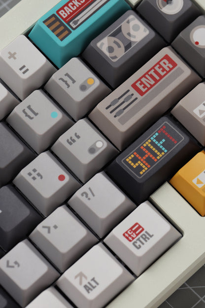 Tutkeys Synthesizer Keycaps - PBT Cherry Profile Full Set