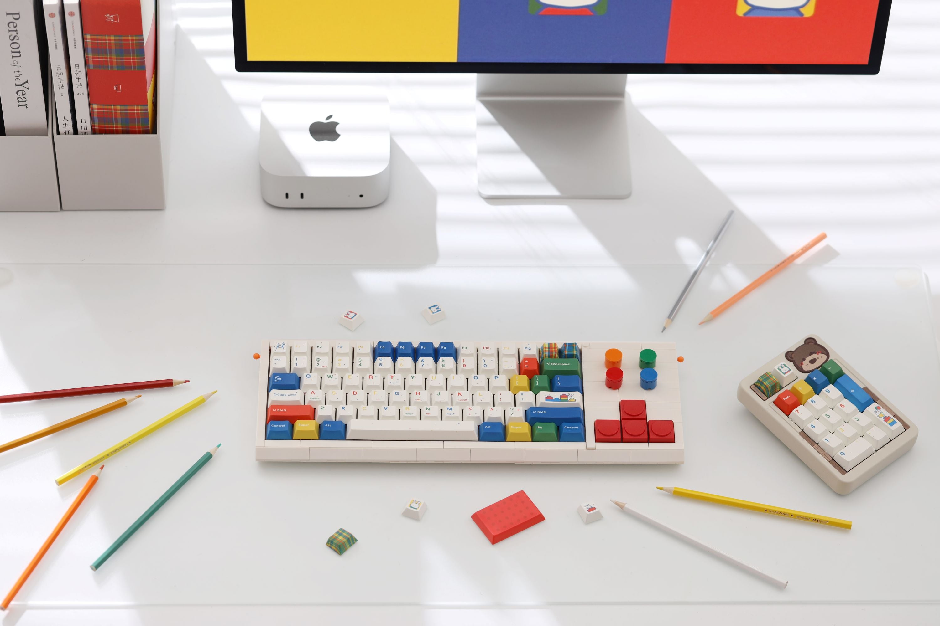 Tutkeys Color Fun Keycaps - PBT Cherry Profile All in One Set (Copy)