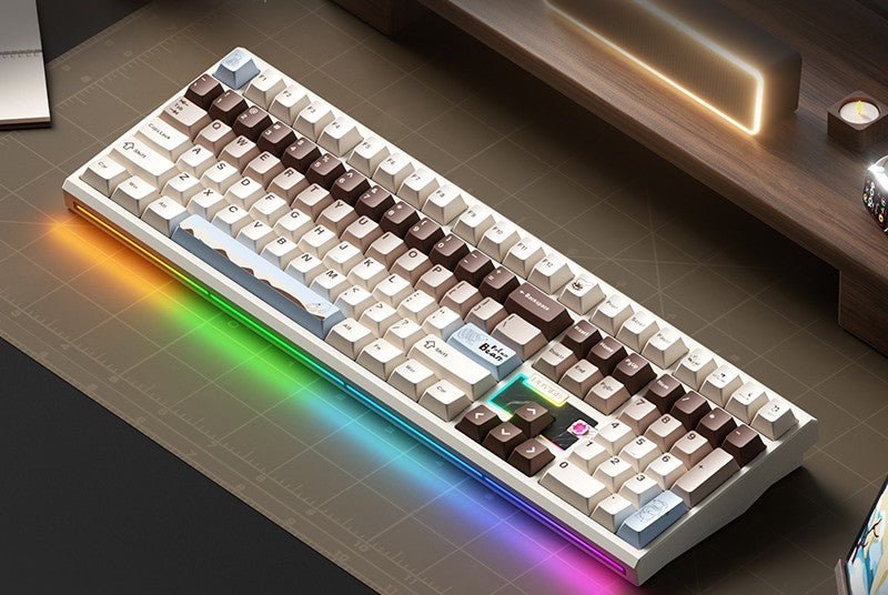 Weikav Nut108 Mechanical Keyboard - Full-Size, Tri-mode