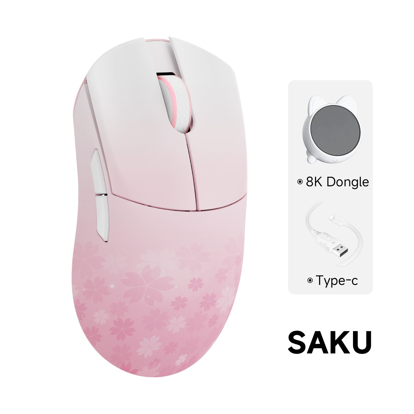 WLMOUSE Huan Stainless Magnesium Alloy Gaming Mouse