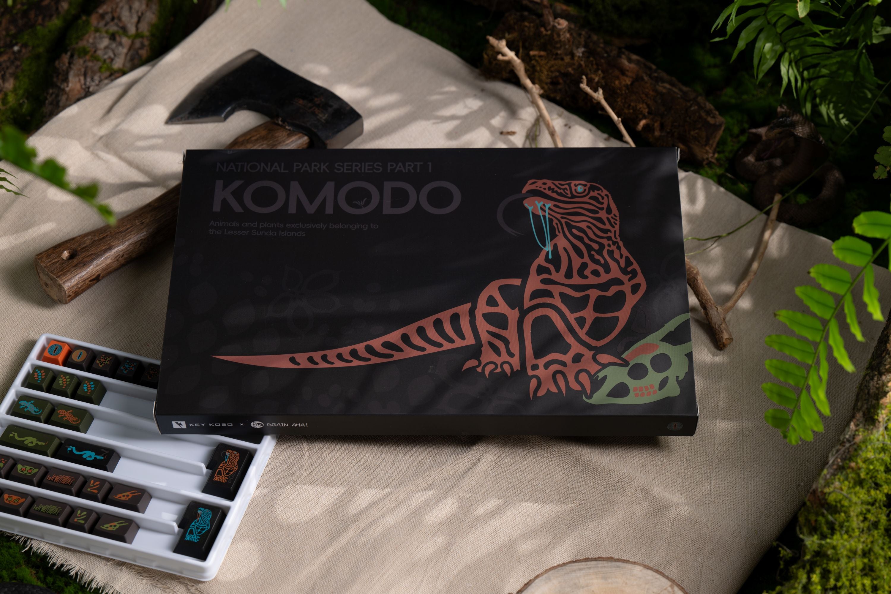Keykobo Komodo ABS Double-shot Keycap Set – LumeKeebs