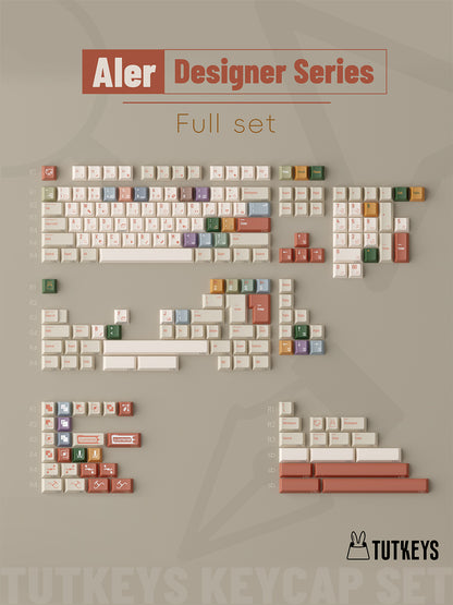 Tutkeys Aler Keycaps - PBT Cherry Profile All in One Set