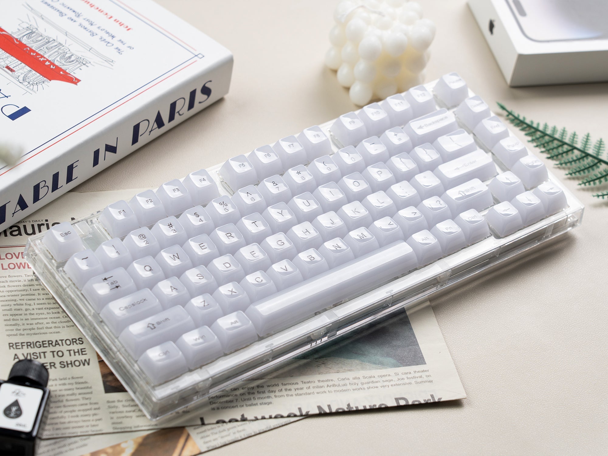 Womier Frosty Jello MDA Profile Keycap Set