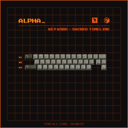 Keykobo Sacred Timeline ABS Double-shot Keycap Set