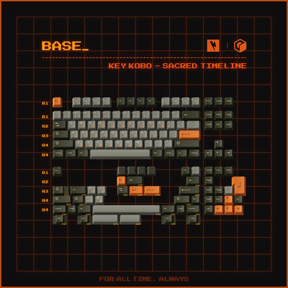 Keykobo Sacred Timeline ABS Double-shot Keycap Set