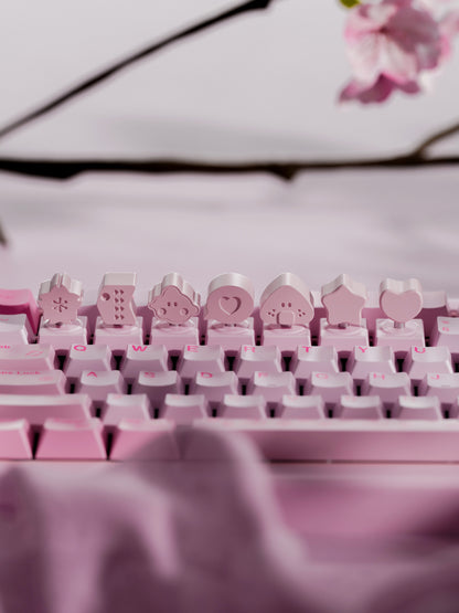80Retros Blush Artisan Keycap