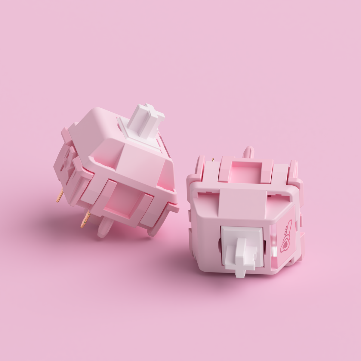 80Retros x HMX Blush Charm Linear Switches
