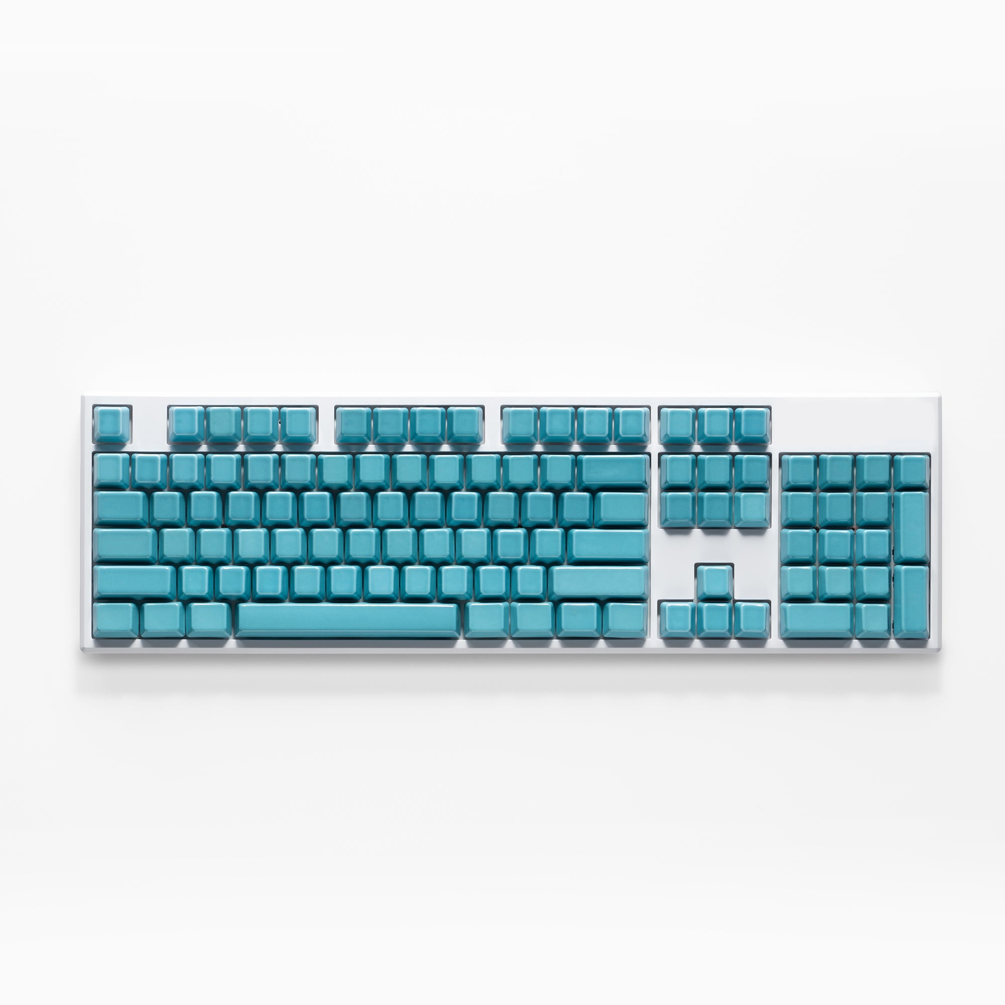 Cerakey Ceramic Keycap Full Set V2 - Canal Blue