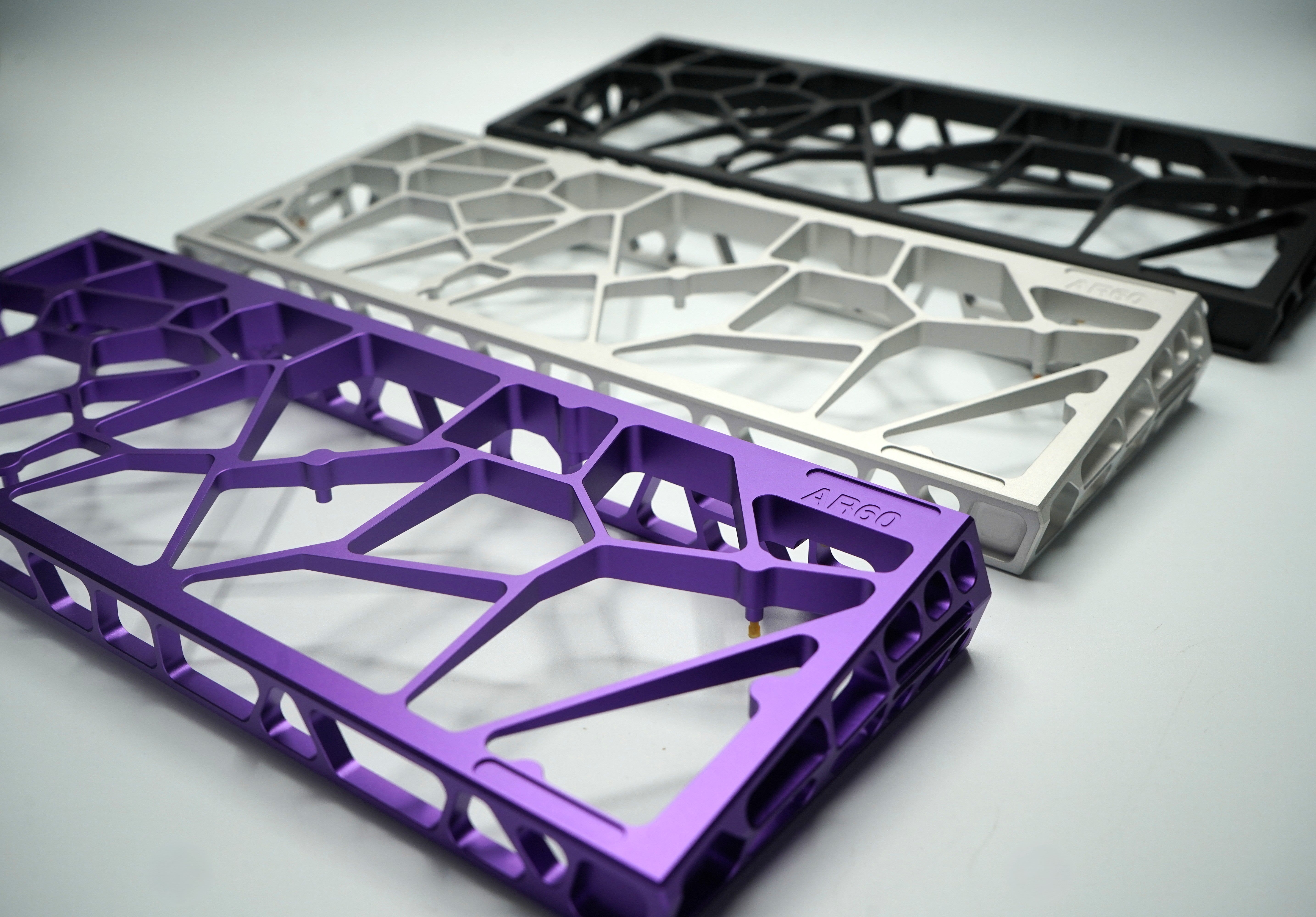 【最終値下】MMD AR60 + アルミケース　ベアボーンキット MMD AR60 V3 Skeletonized Aluminum 60% Keyboard Case for Wooting