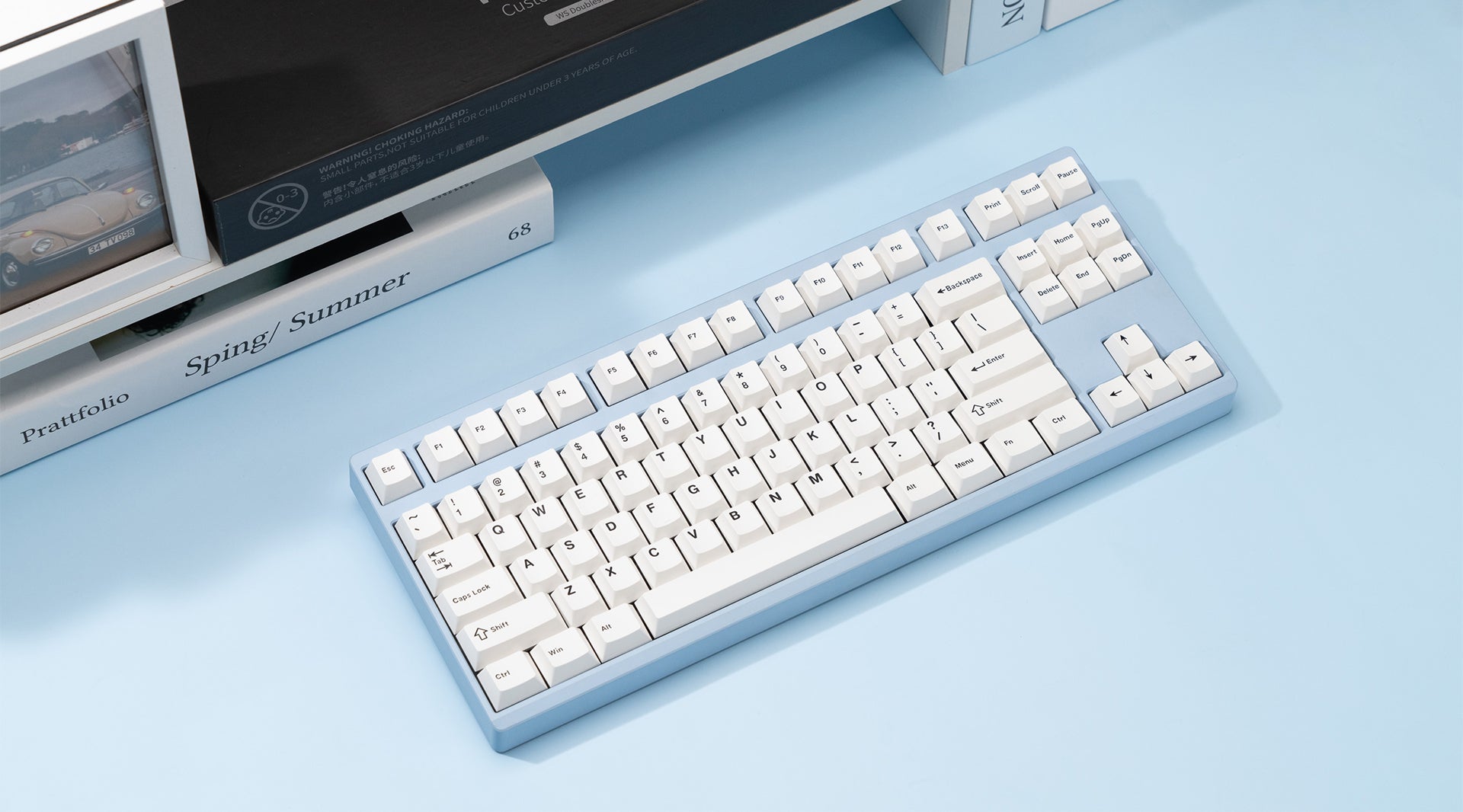 Wuque WS PBT BOW Keycaps Doubleshot PBT Cherry Profile