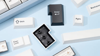 Wuque WS PBT BOW Keycaps Doubleshot PBT Cherry Profile