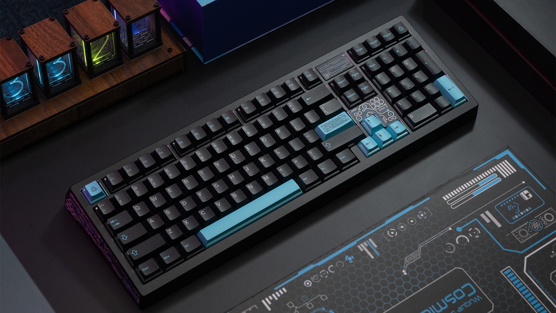 WS Cosmic Odyssey Keycaps Doubleshot PBT Cherry Profile
