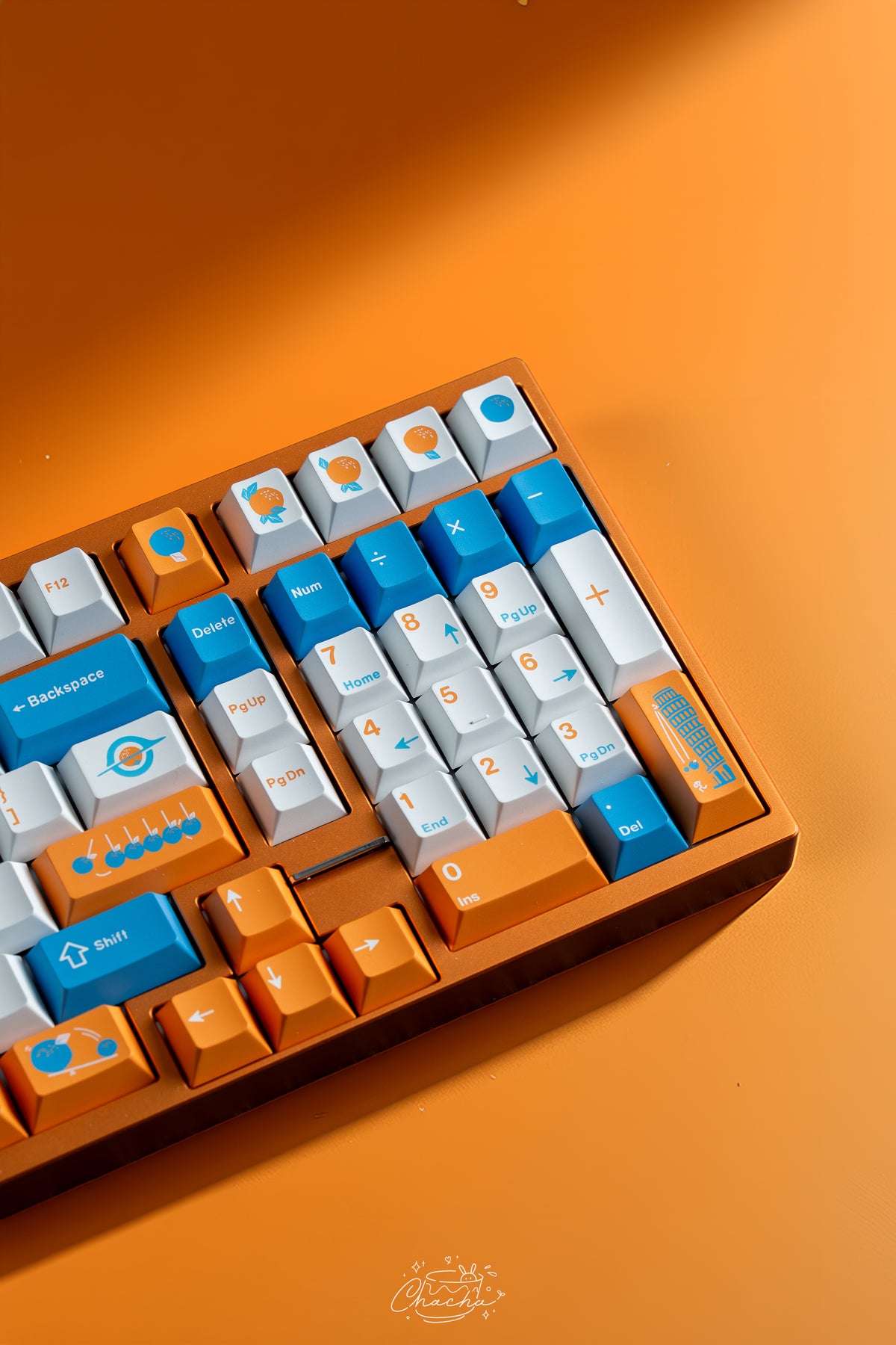 Keykobo Citrus Relativity ABS Double-Shot Keycap Set