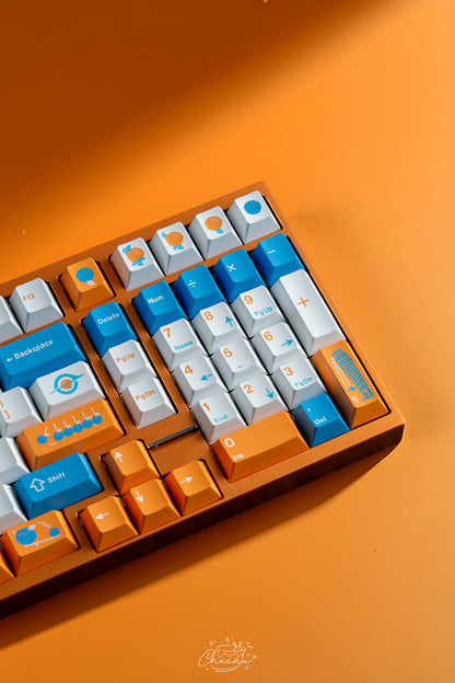 Keykobo Citrus Relativity ABS Double-Shot Keycap Set