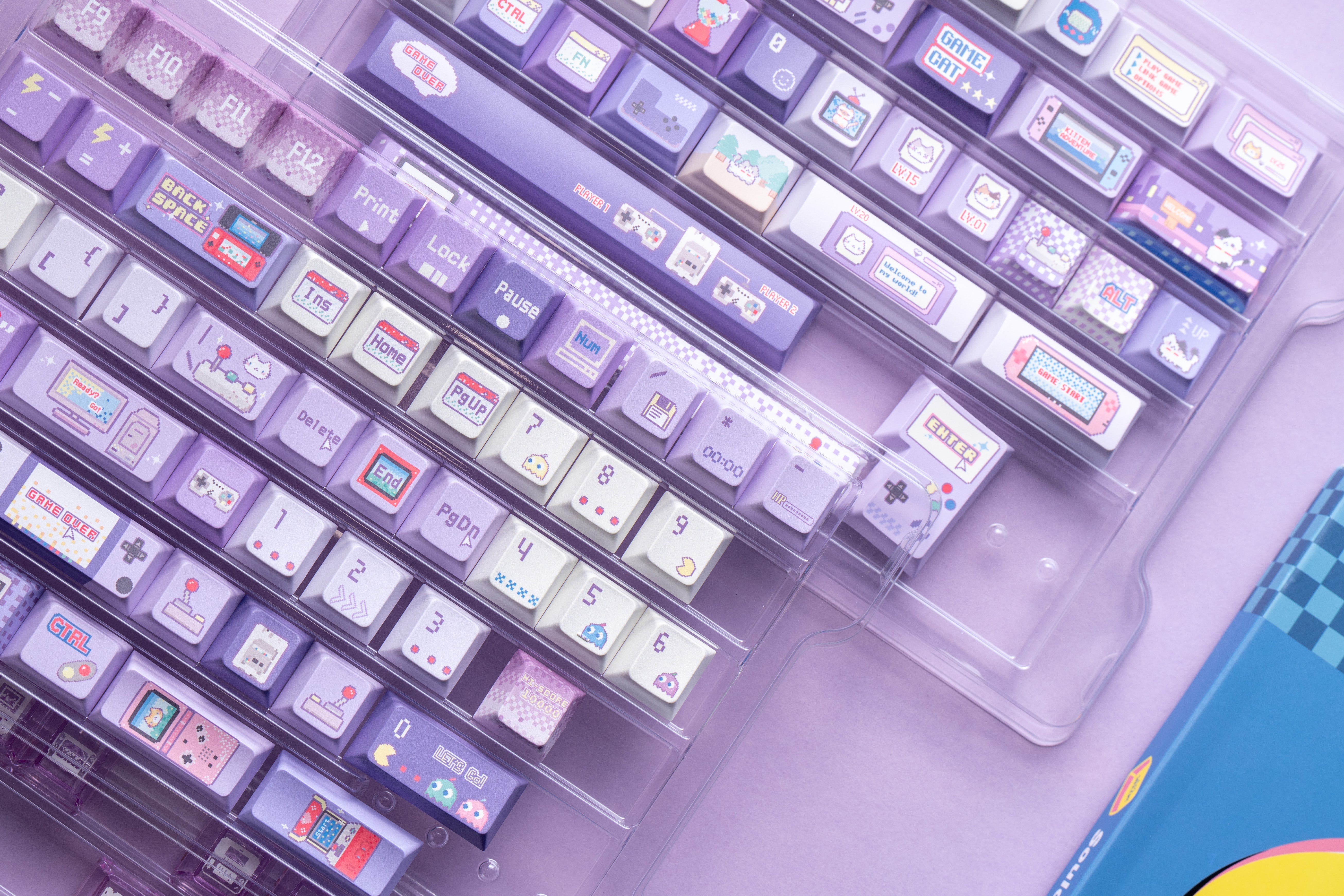 Soulcat Meow Meow Keycap - PBT Cherry Profile All in One Set