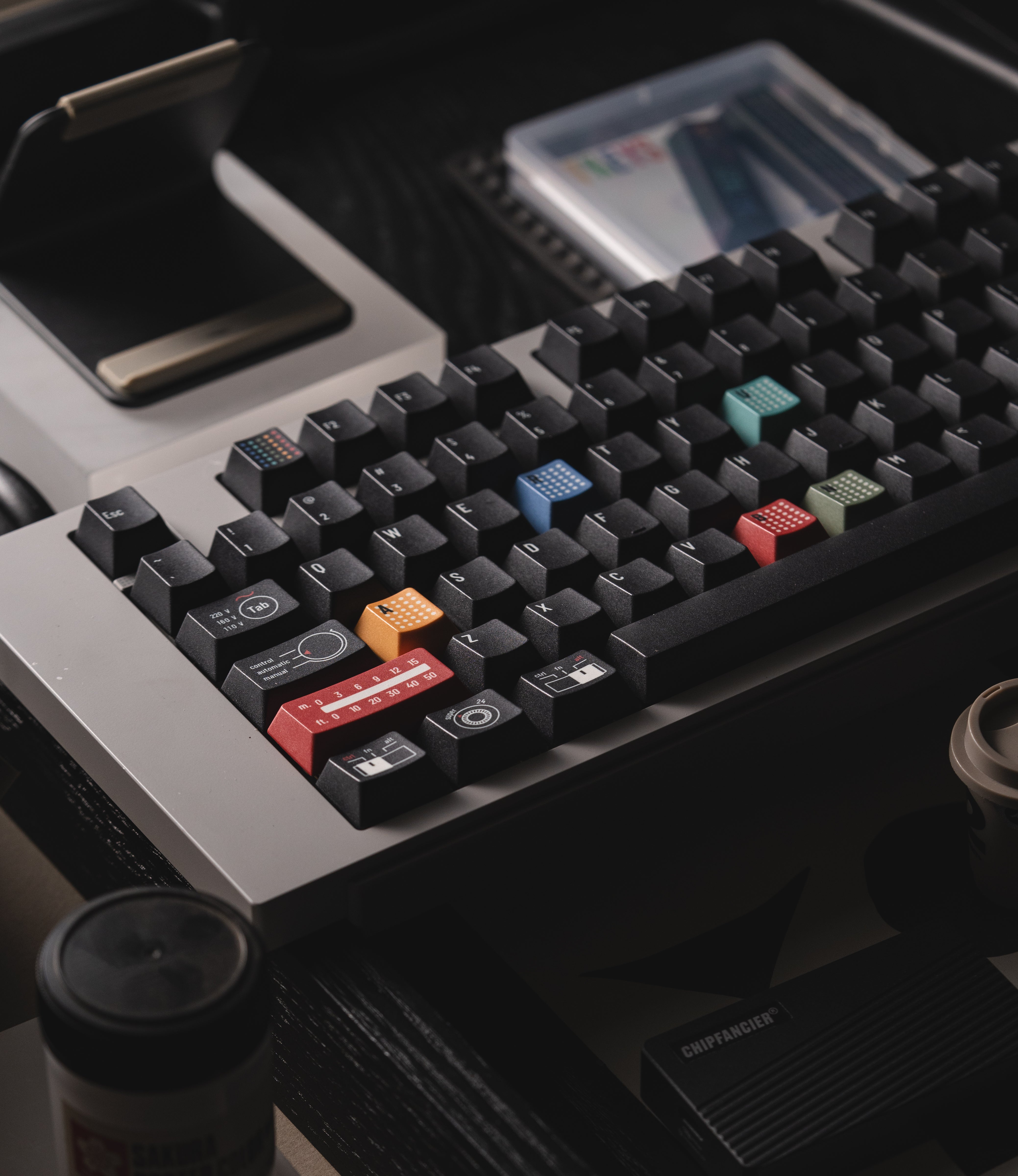 Tutkeys AG1921 DARK Braun Keycap Set