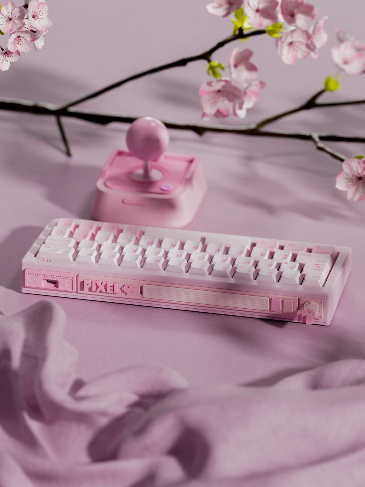 80Retros GB40 Blush 1990S Mechanical Keyboard