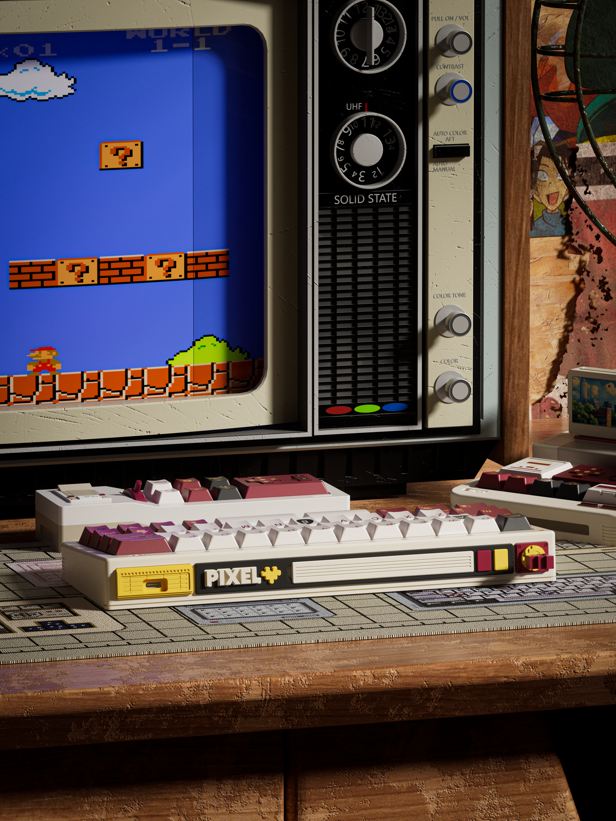80Retros GB40 FC 1983 Mechanical Keyboard