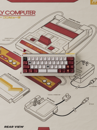 80Retros GB40 FC 1983 Mechanical Keyboard