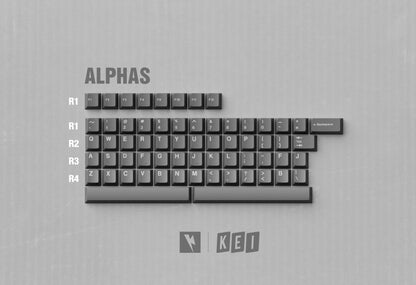 Keykobo C.O.L Composition of Lines ABS Double-shot Keycap Set Pre-Order