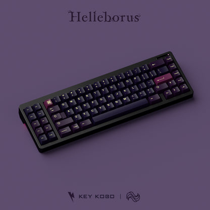 Keykobo Helleborus ABS Double-shot Keycap Set 