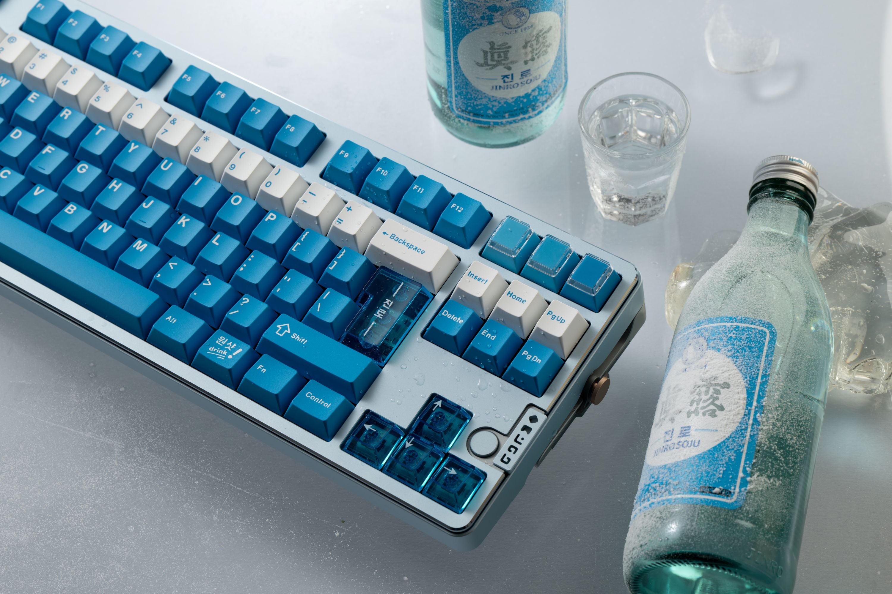 Keykobo Soju R2 キーキャップセット Base+Stripe KeyKobo - Soju R2 – KBDfans® Mechanical Keyboards Store