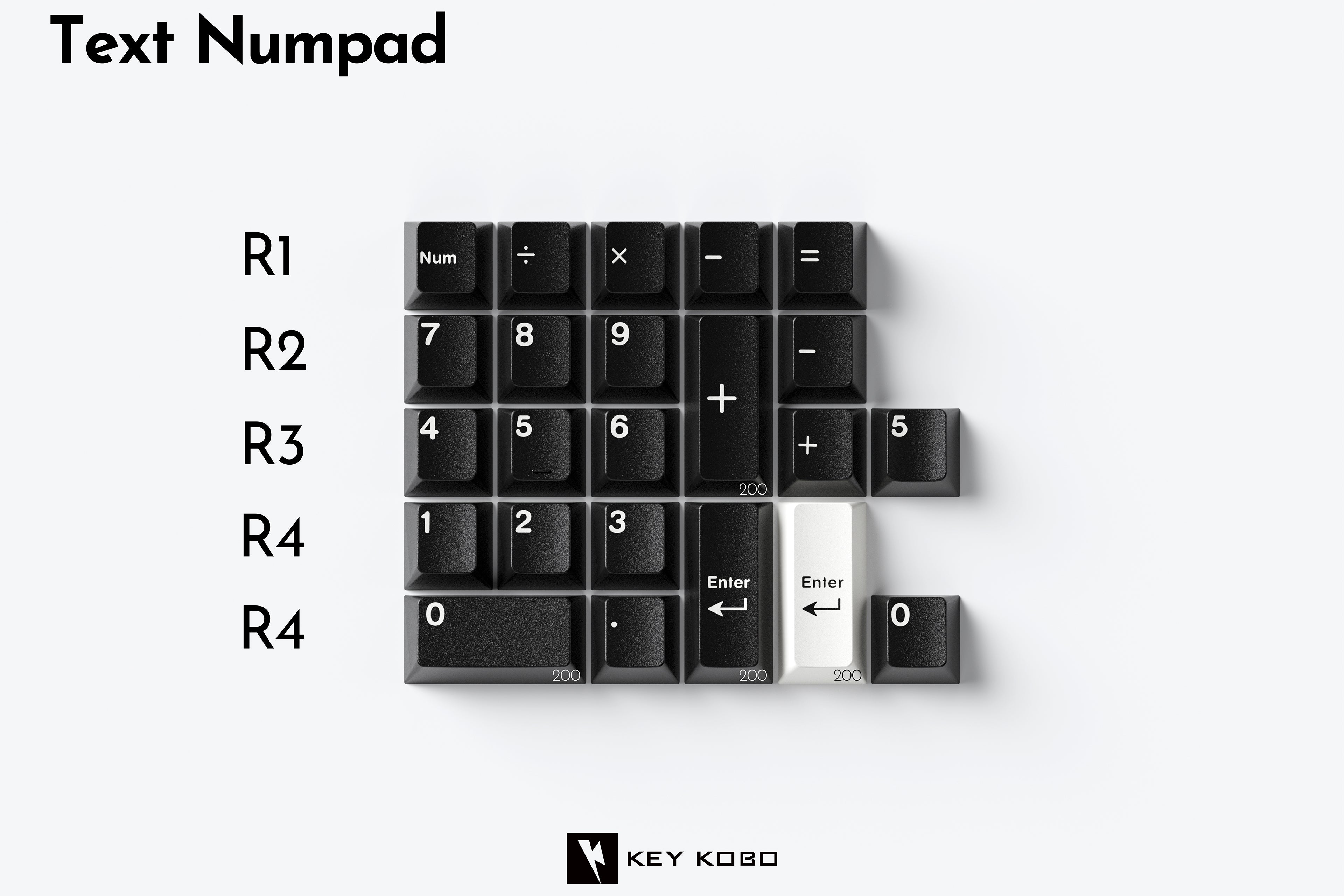 Keykobo WOB ABS Double-shot Keycap Set Pre-Order