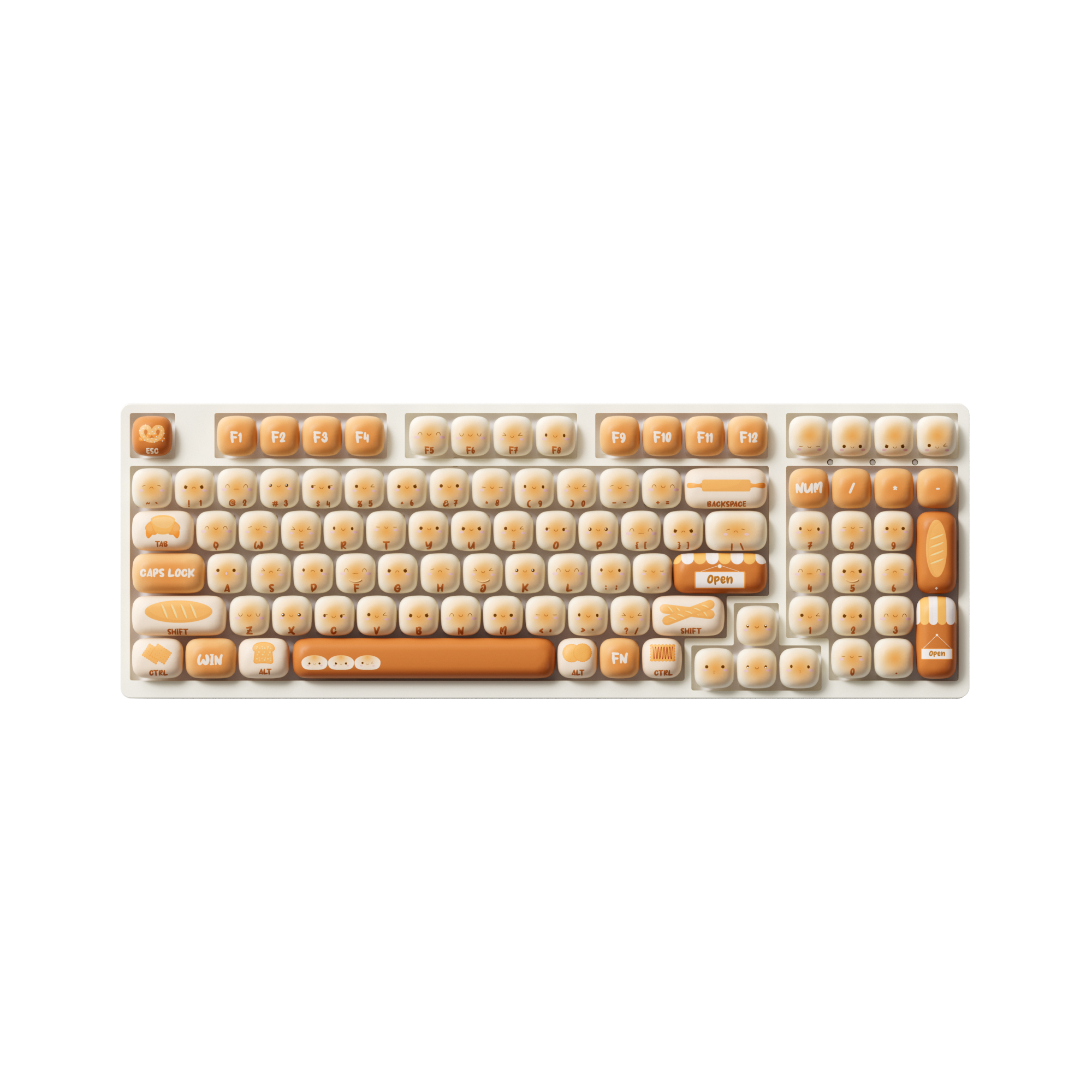 Akko Bun Wonderland Keycap Set