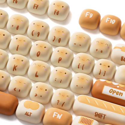 Akko Bun Wonderland Keycap Set